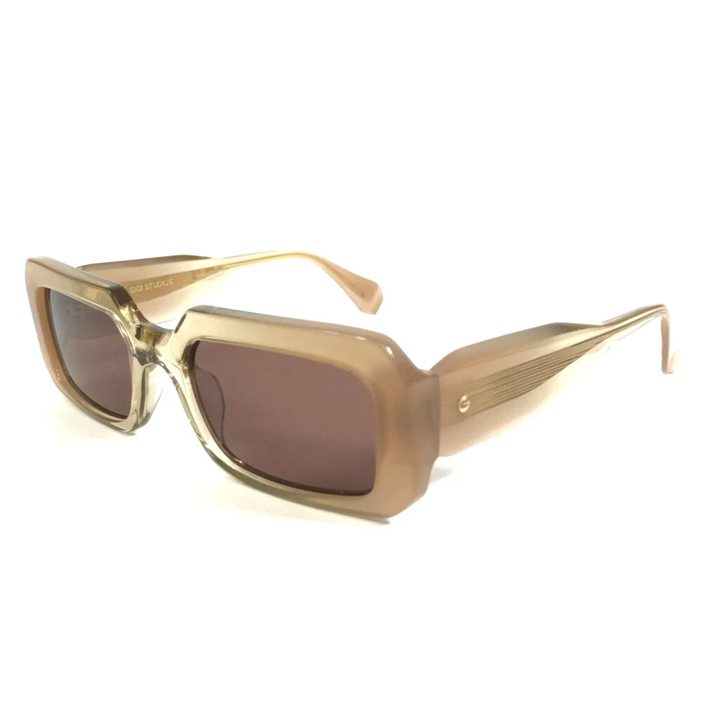 Gigi Studios Sunglasses CAMILLE GVS004A/C5 Nude Fade Frames with Brown Lenses